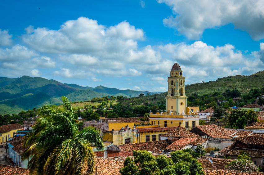 Turm Von St Francis Assisi-Kloster Trinidad Kuba